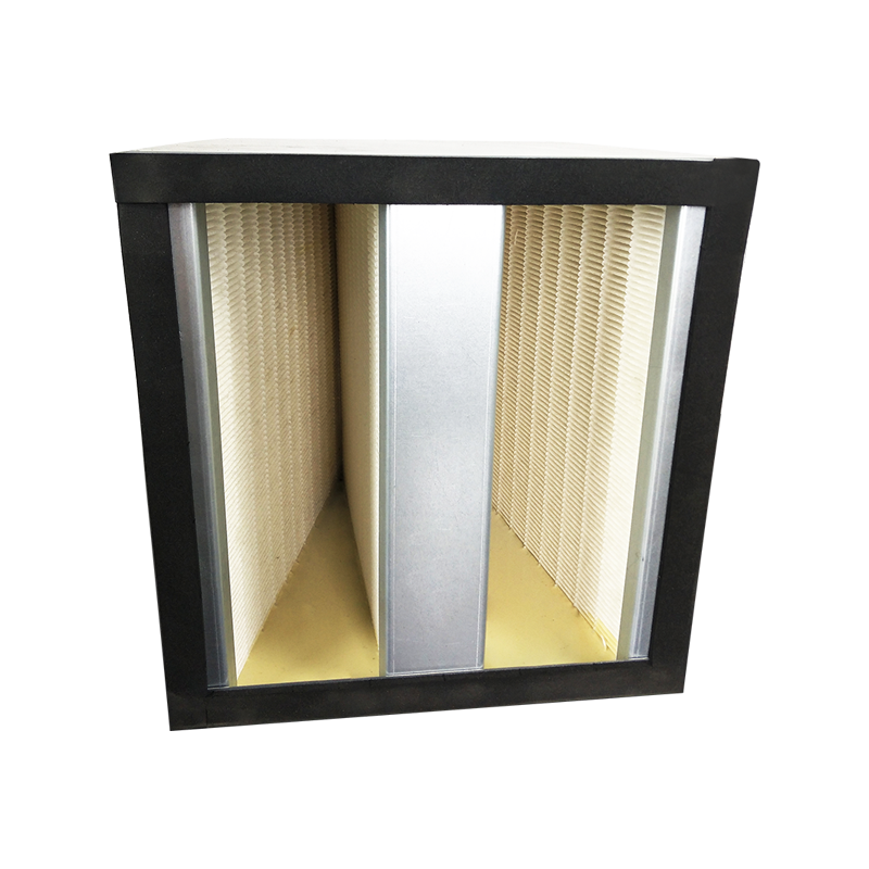 Galvanized V-Bank / W Type Combined High Air Flow Air Filter