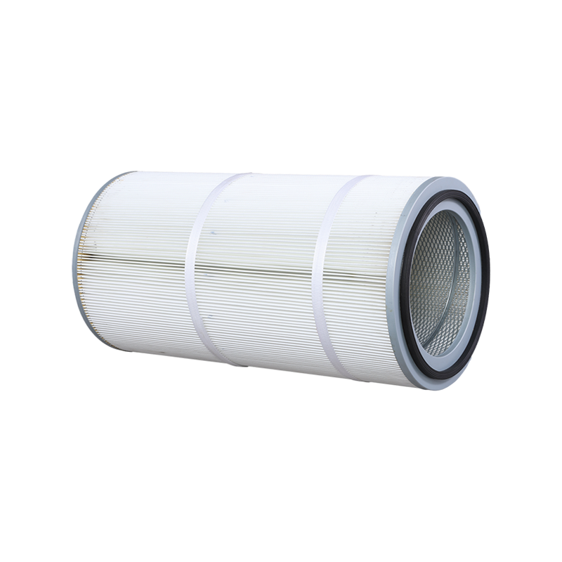 Galvanized End Cover Cylindrical HEPA Filter